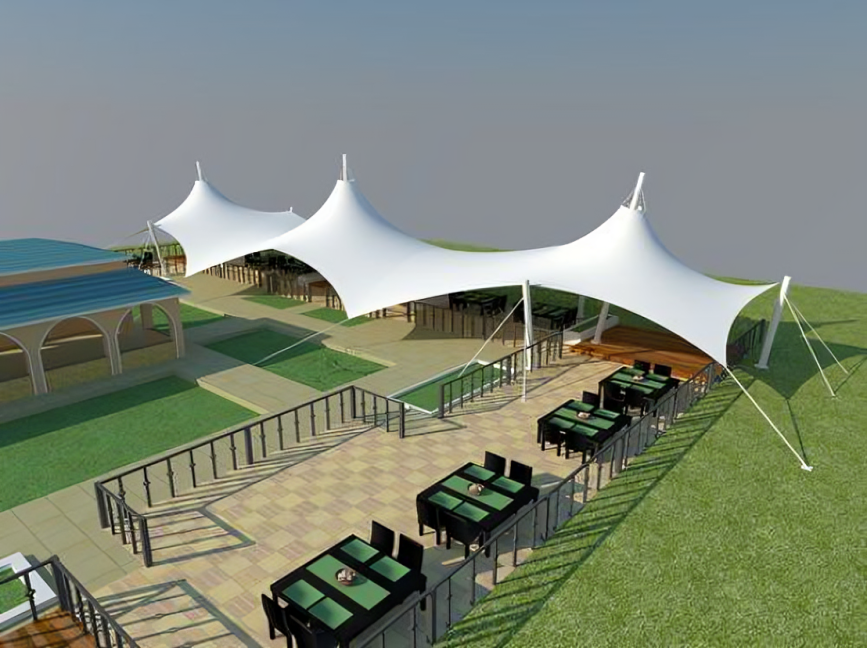 Conical Tensile Structure image 2